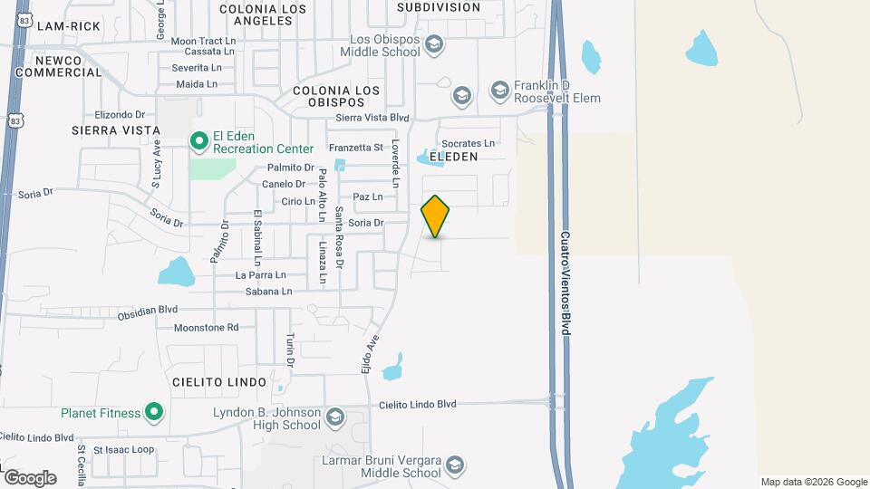 5013 Castano Dr Map and Location Details