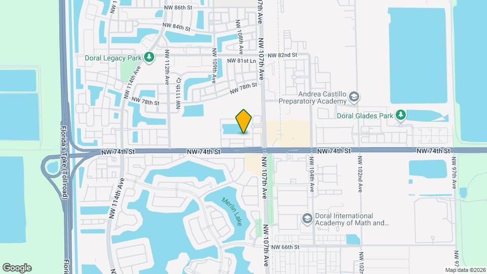 10735 NW 75th St Mapa y Detalles de la Ubicación