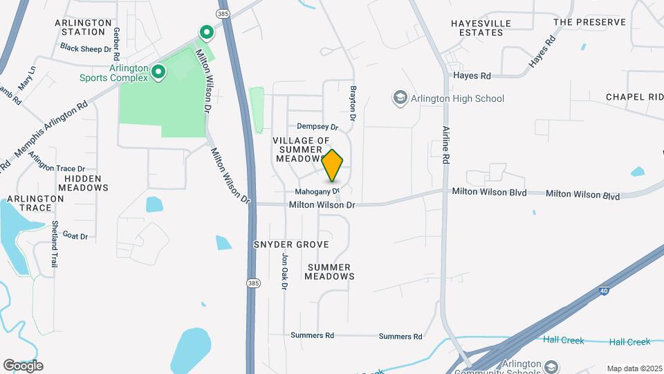 11652 Mahogany Dr Map and Location Details