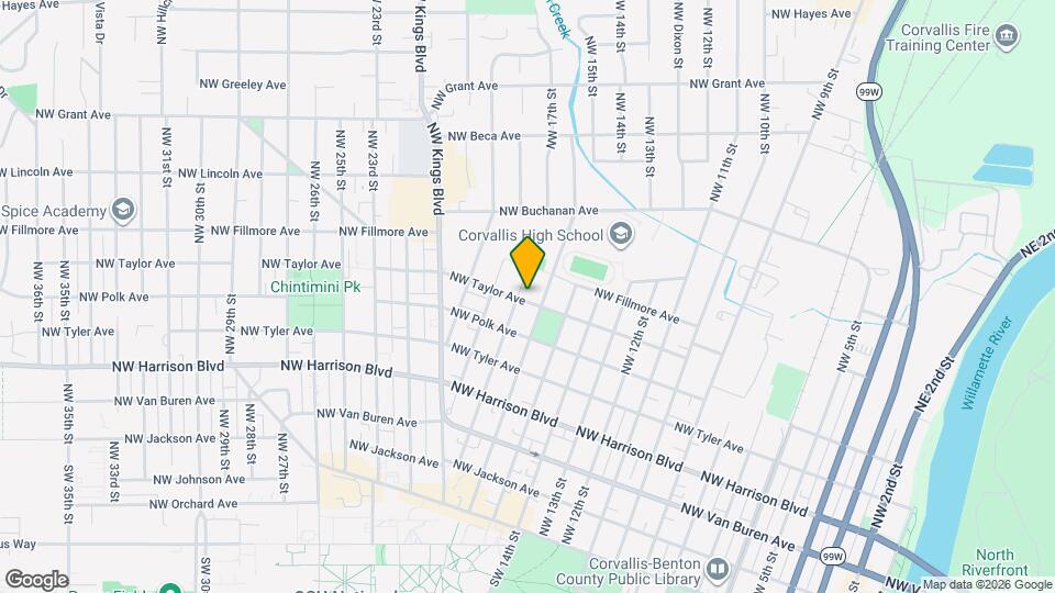 1651 NW Taylor Ave Map and Location Details