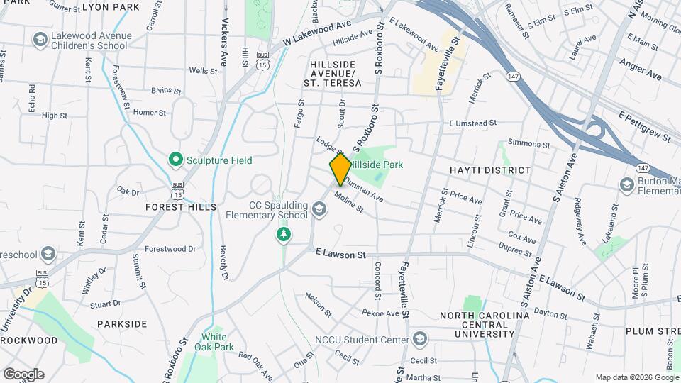 205 Moline St Map and Location Details