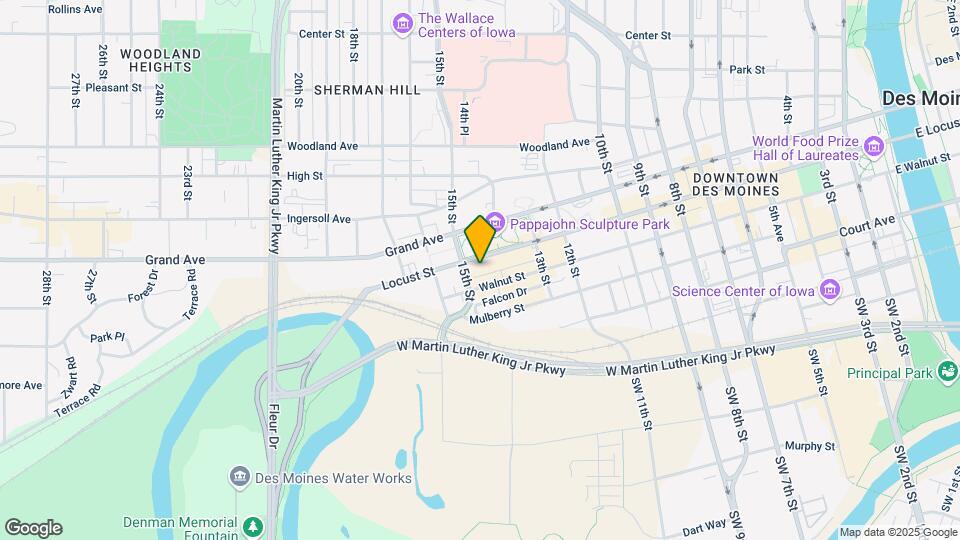 1430 Locust St Map and Location Details
