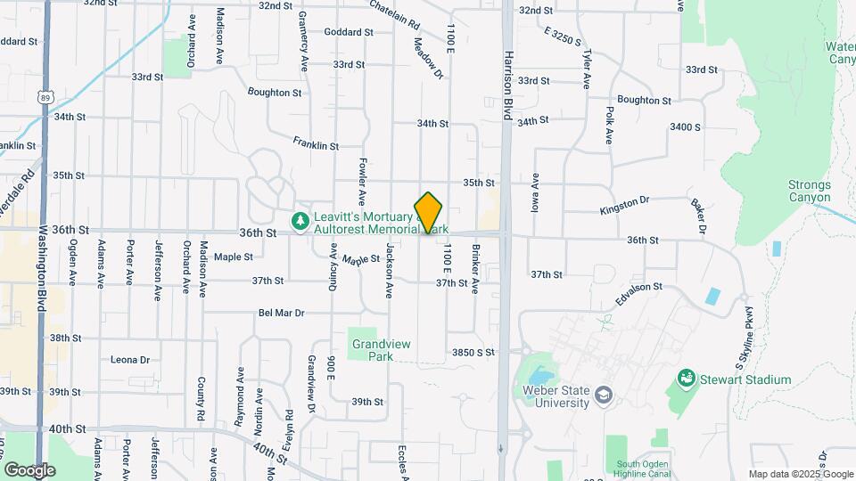 3605 Eccles Ave Map and Location Details