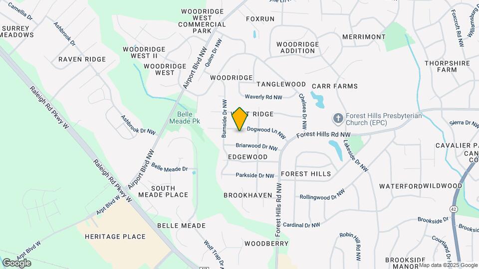 1311 Dogwood Ln NW Map and Location Details