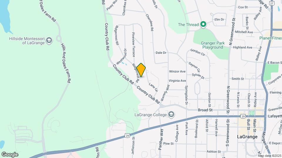 104 Ridgecrest Rd Map and Location Details