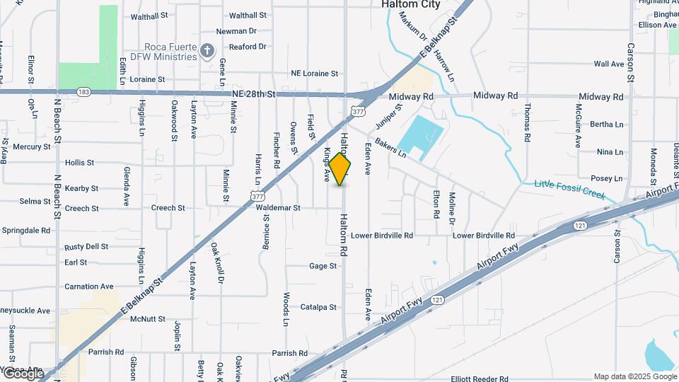 2113 Haltom Rd Map and Location Details