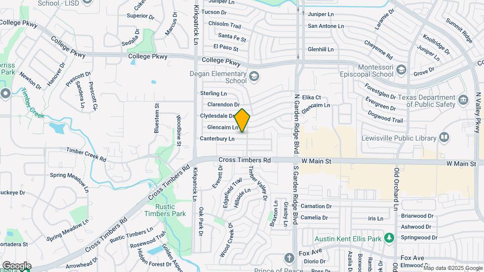 1713 Canterbury Ln Map and Location Details