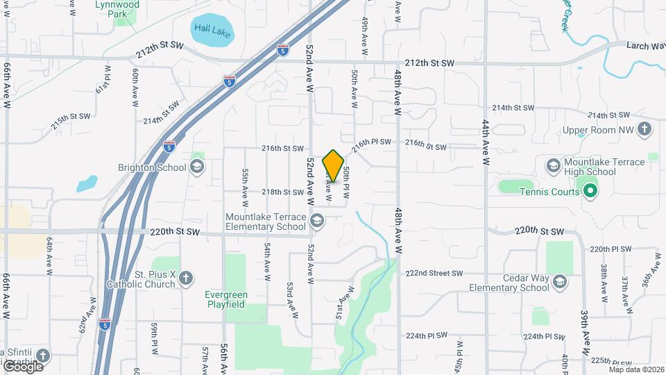 21801 51st Ave W Map and Location Details