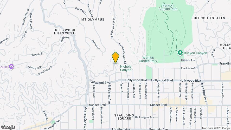 1788 N Orange Grove Ave Map and Location Details