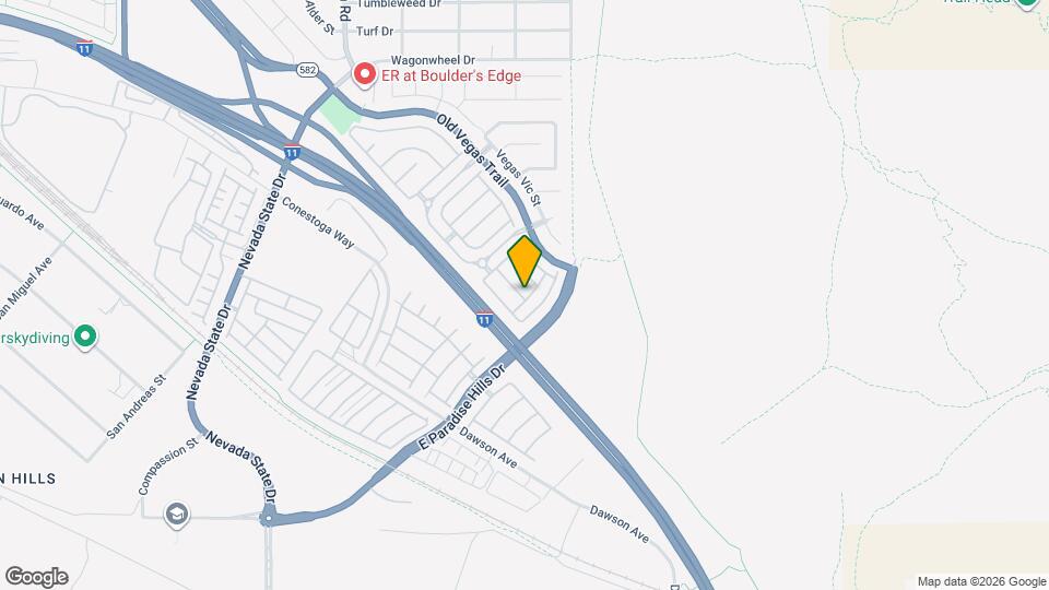 2596 Land Rush Dr Map and Location Details