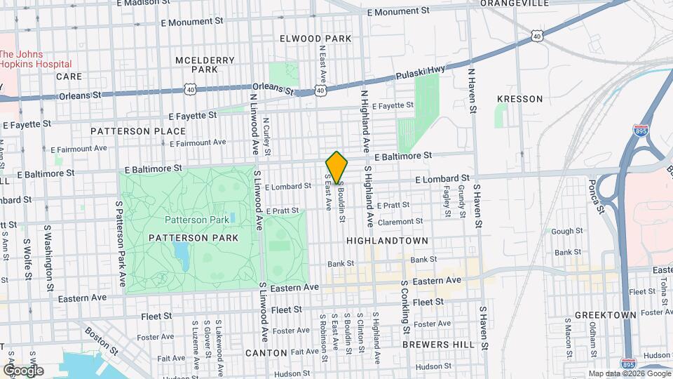 106 S Bouldin St Map and Location Details