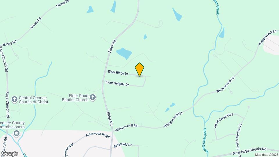 1150 Elder Ridge Dr Map and Location Details
