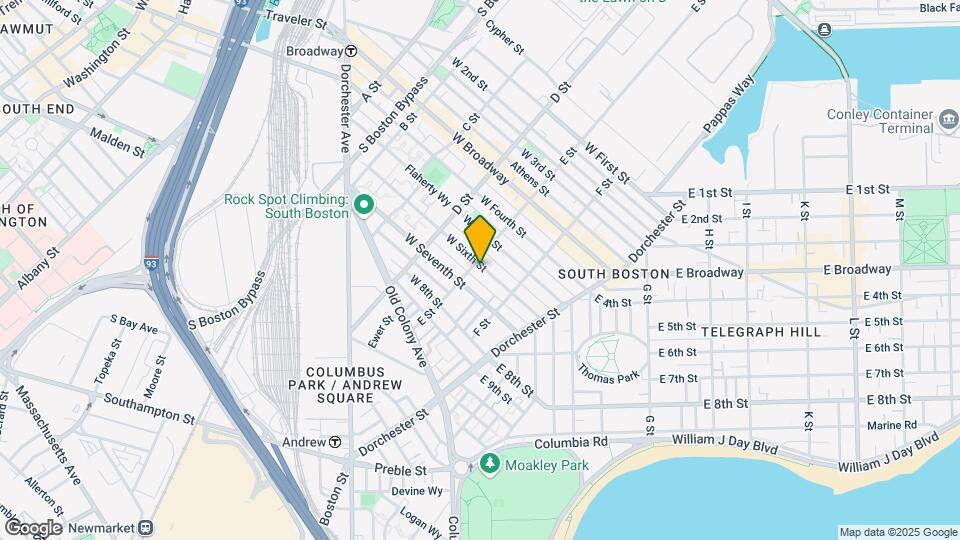189 W Sixth St Map and Location Details