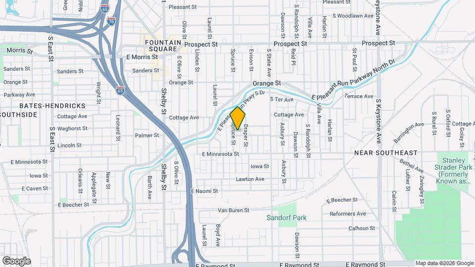 1541 Spruce St Mapa y Detalles de la Ubicación