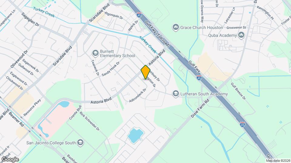 12203 Ryewater Dr Map and Location Details