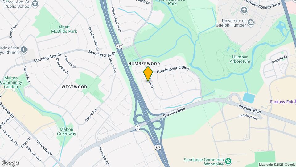 101 Hullrick Dr Map and Location Details