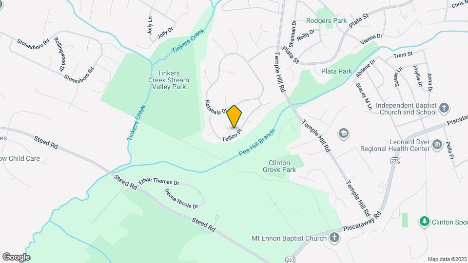 4410 Tuskeegee Pl Map and Location Details