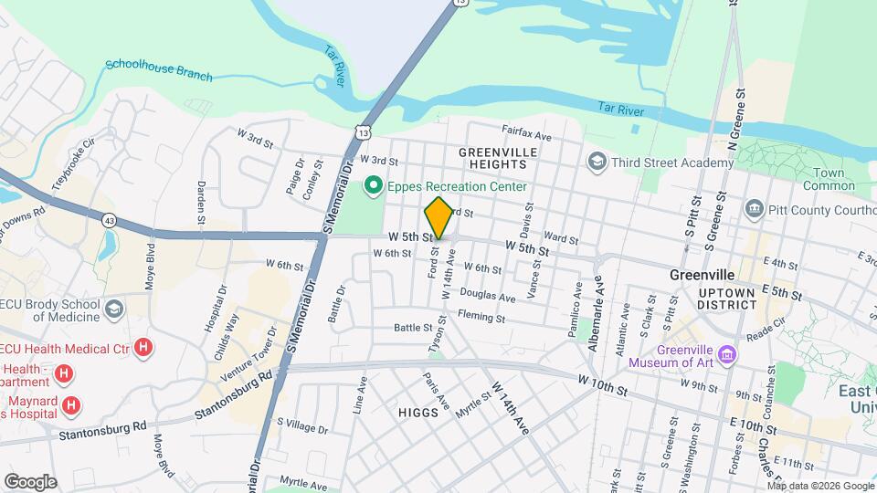 511 Ford St Mapa y Detalles de la Ubicación