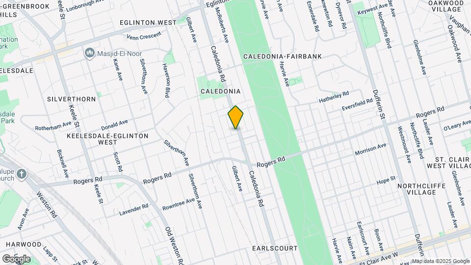 328 Caledonia Rd Map and Location Details