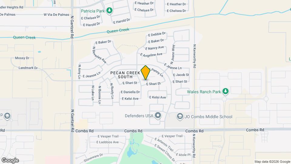 38166 N Sandy Dr Mapa y Detalles de la Ubicación