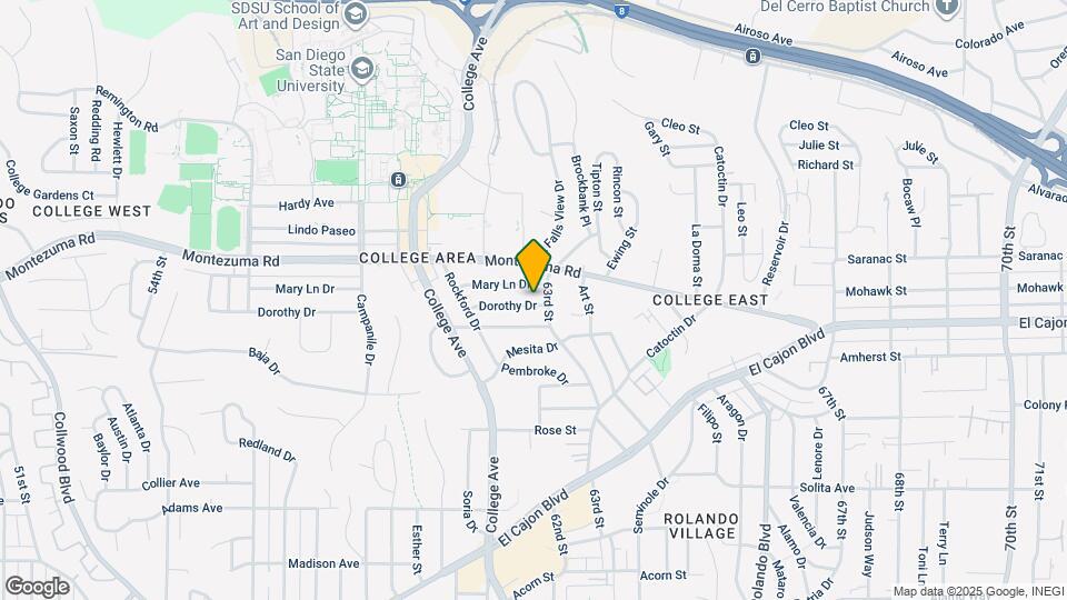 6242 Dorothy Dr Mapa y Detalles de la Ubicación