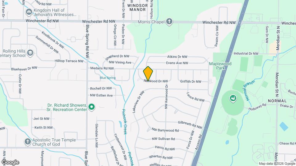 2239 Norwood Dr NW Map and Location Details