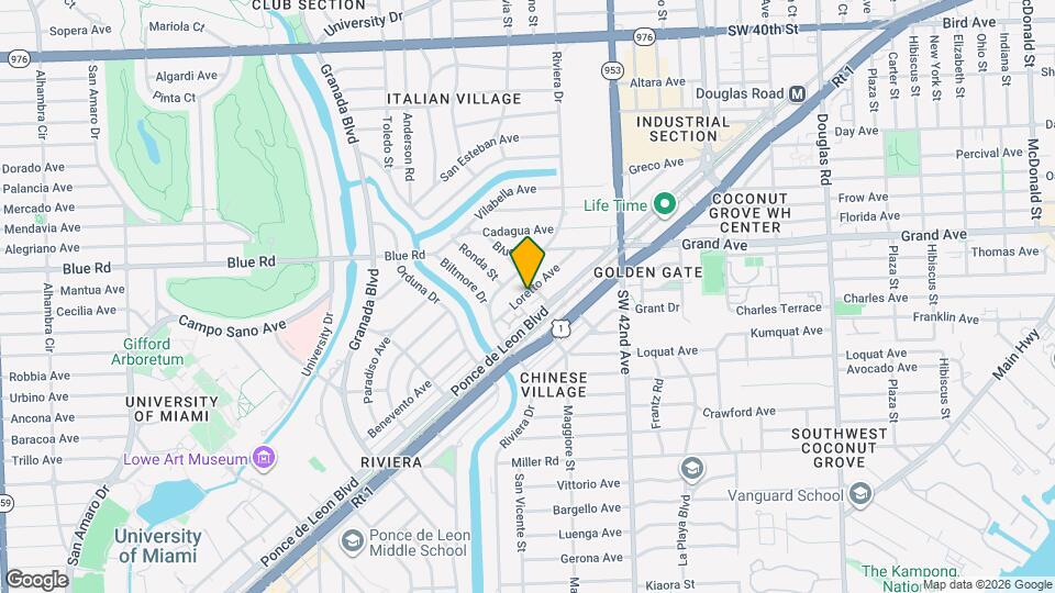 520 Loretto Ave Map and Location Details