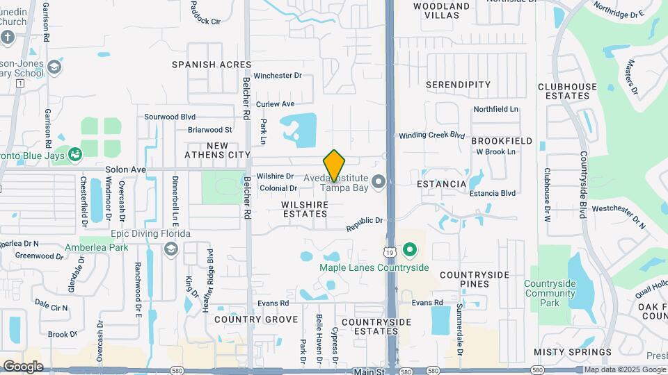 2334 Colonial Ct Map and Location Details
