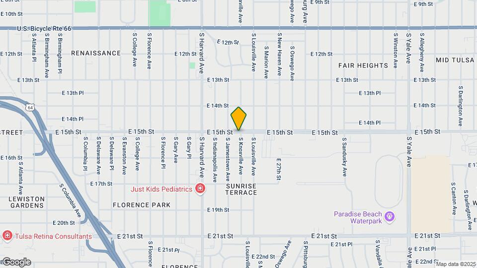 1502 S Knoxville Ave Map and Location Details