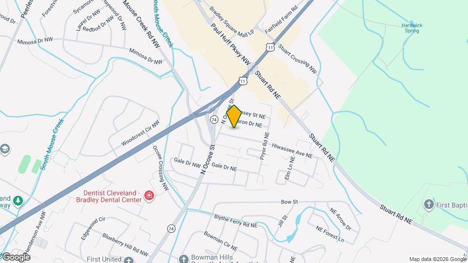 125 Hiwassee Ave NE Map and Location Details