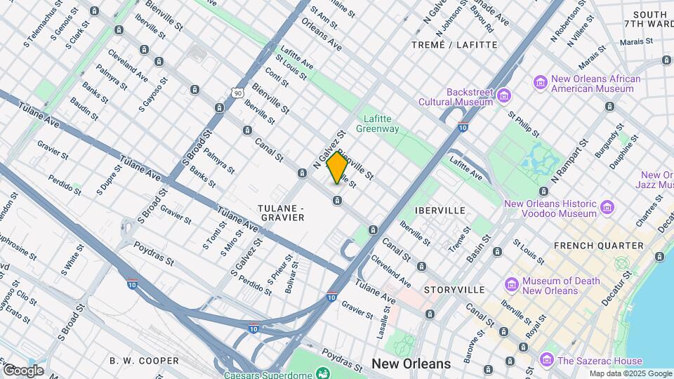 2001 Canal St Map and Location Details