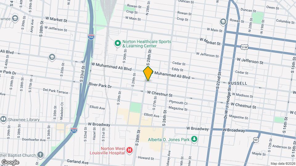 2728 W Madison St Map and Location Details