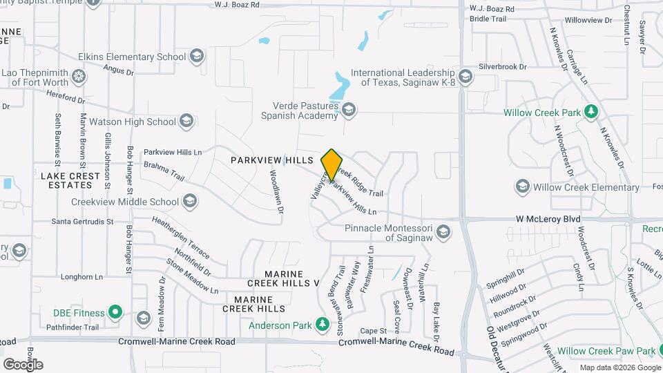 4949 Parkview Hills Ln Map and Location Details