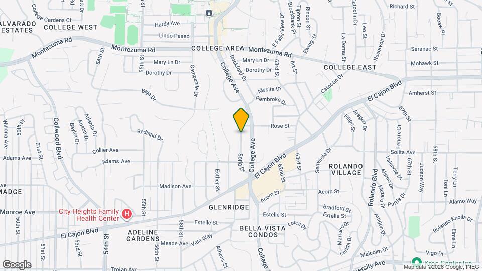 4769 Soria Dr, Unit 4769 Soria Drive SanDiego 92125 Map and Location Details