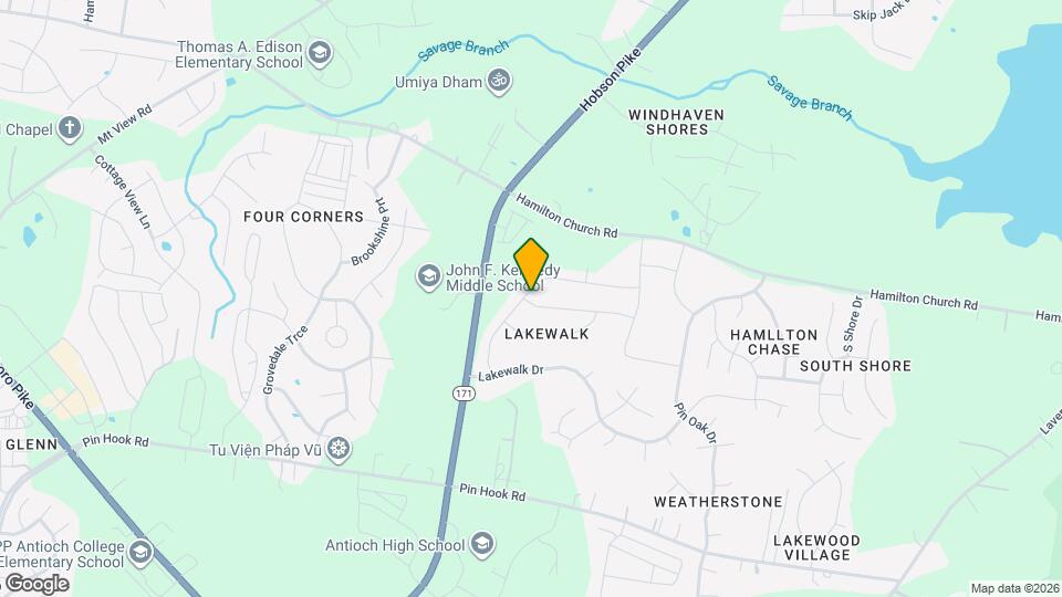 955 Hamilton Cross Dr Map and Location Details