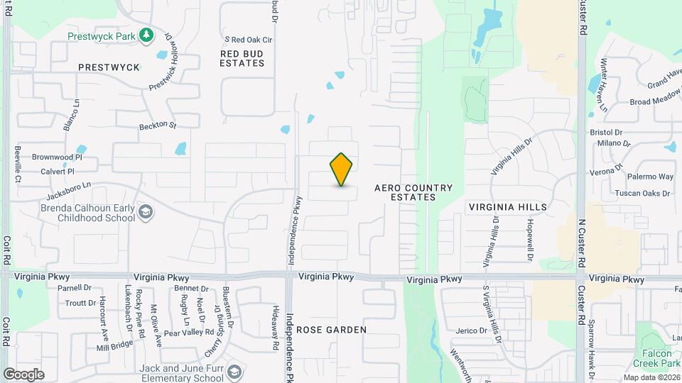 9825 Beaver Dam Ln Map and Location Details