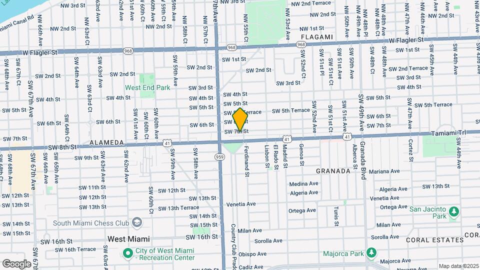 712 SW 56th Ave Map and Location Details