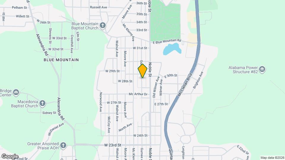 2821 Gurnee Ave Map and Location Details