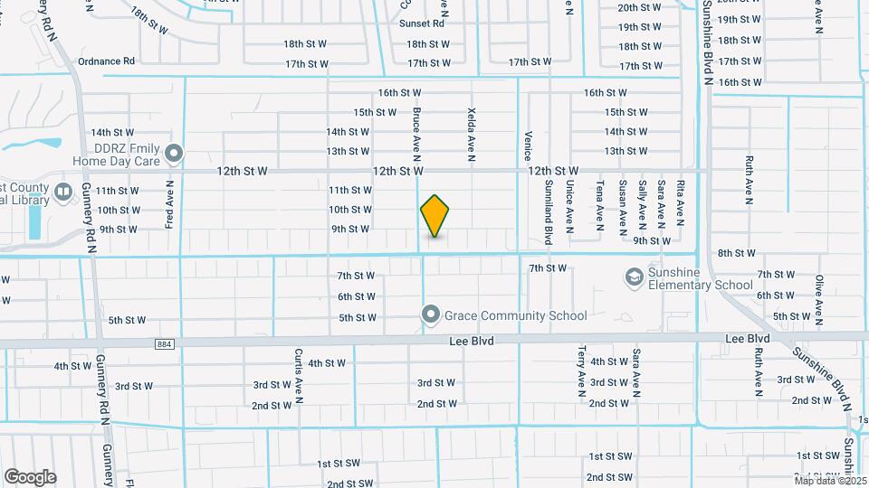 802 Zona Ave N Map and Location Details
