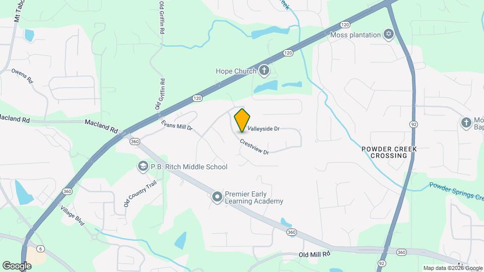 149 Crestview Dr Map and Location Details