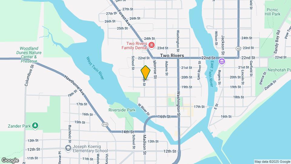 1913 Madison St Map and Location Details