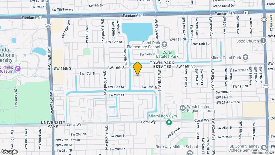 1710 SW 98th Ct Map and Location Details