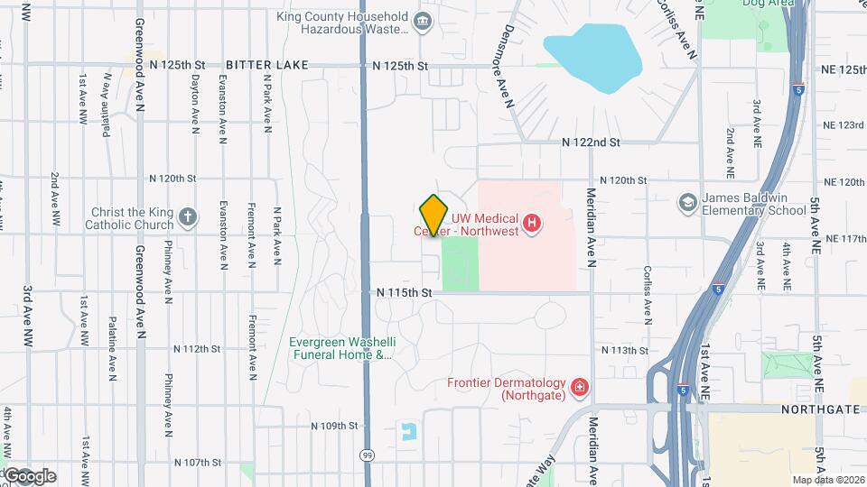 11560 Stone Ave N Map and Location Details