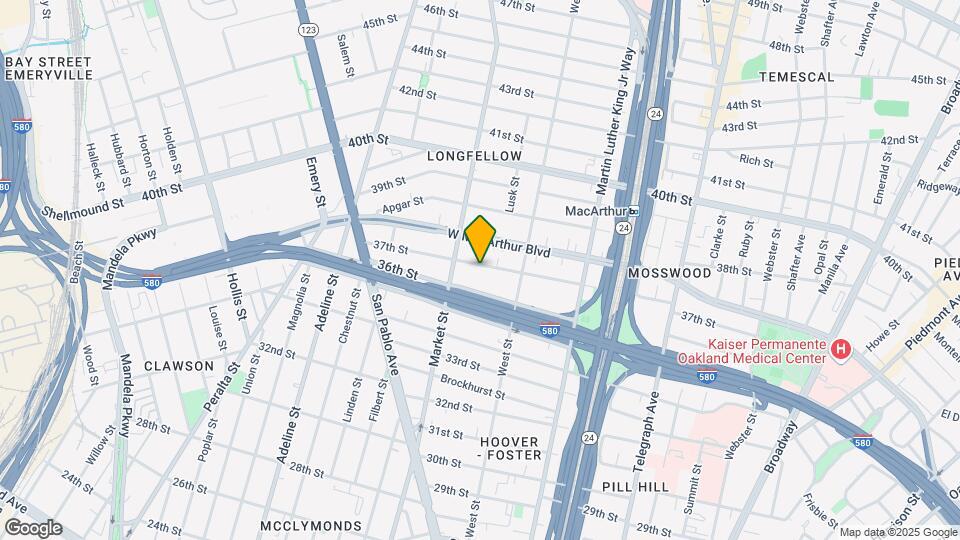 859 37th St Mapa y Detalles de la Ubicación