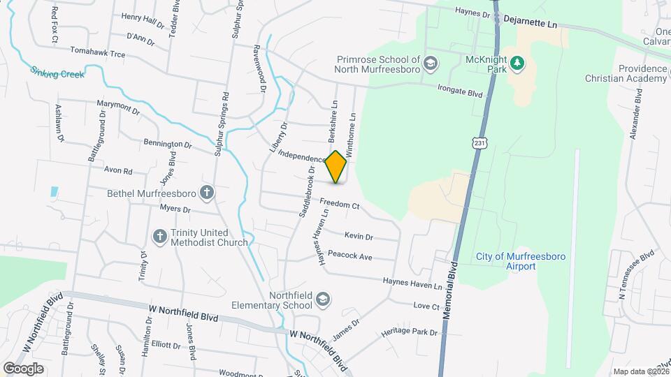 511 Winthorne Ct Map and Location Details