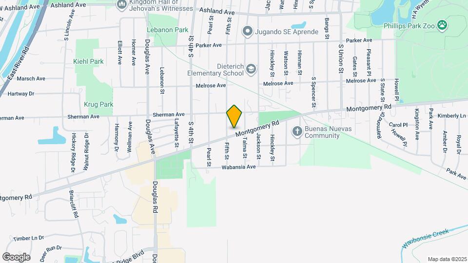 512 Montgomery Rd Map and Location Details