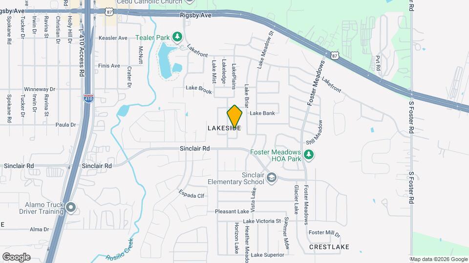 2943 Keslake St Map and Location Details