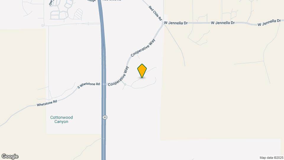 1595 Cottonwood Bluffs Dr Map and Location Details