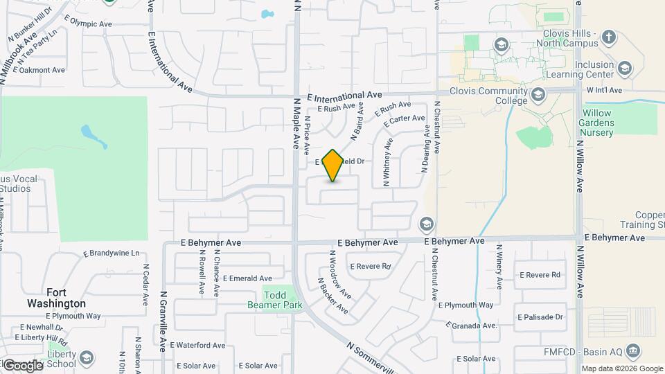 2128 E St Andrew Dr Map and Location Details