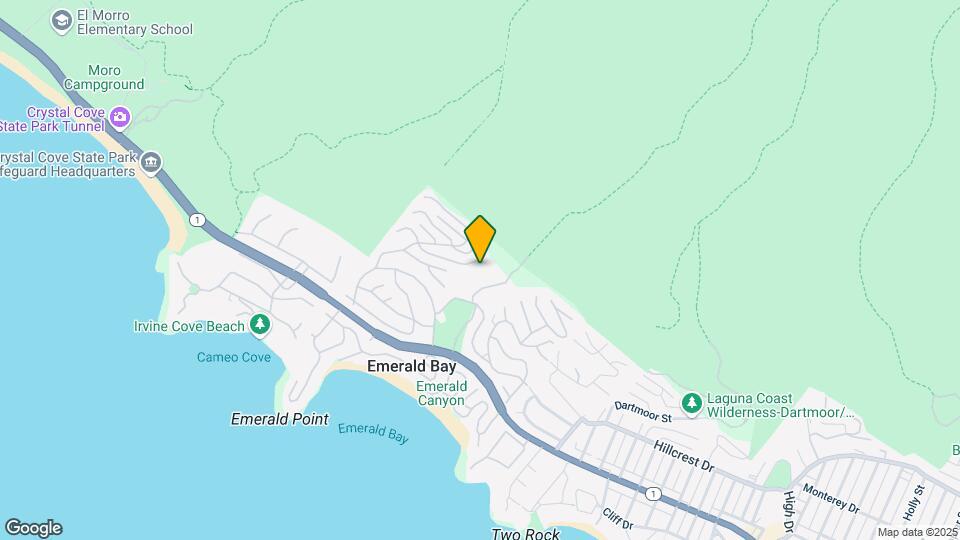 1131 Emerald Bay Map and Location Details